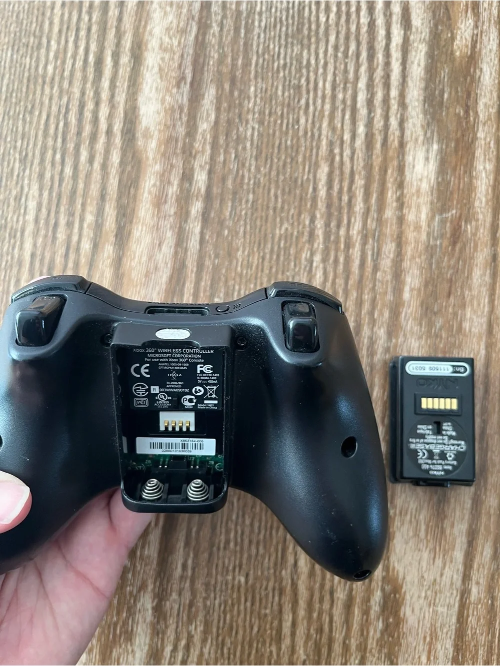 Xbox 360 Black Wireless Controller